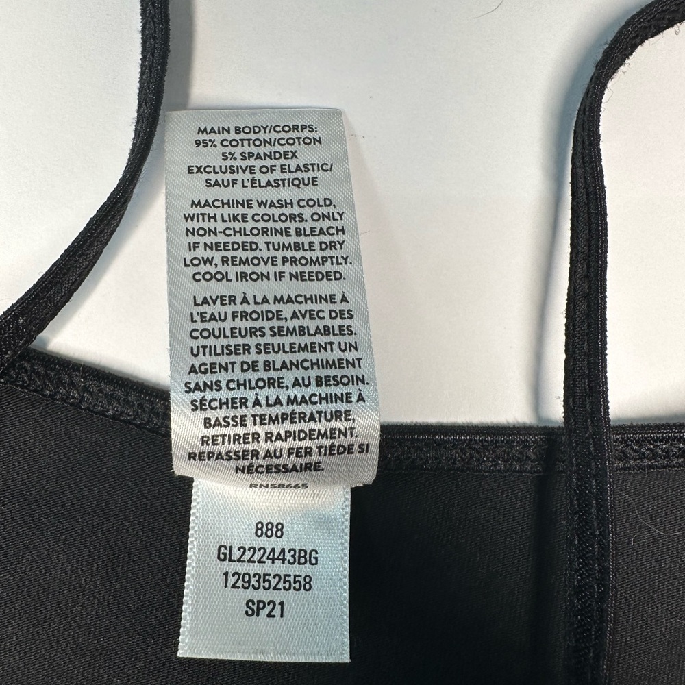 Nordstrom Juniors Classic Black Camisole Size 14/16 - Picture 4 of 7